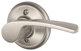 Schlage F Series FA170MER619RH Right Hand Dummy Lever, Mechanical Lock, Satin Nickel, Metal, Residential, Right Hand